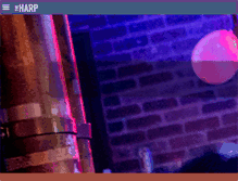 Tablet Screenshot of harpboston.com